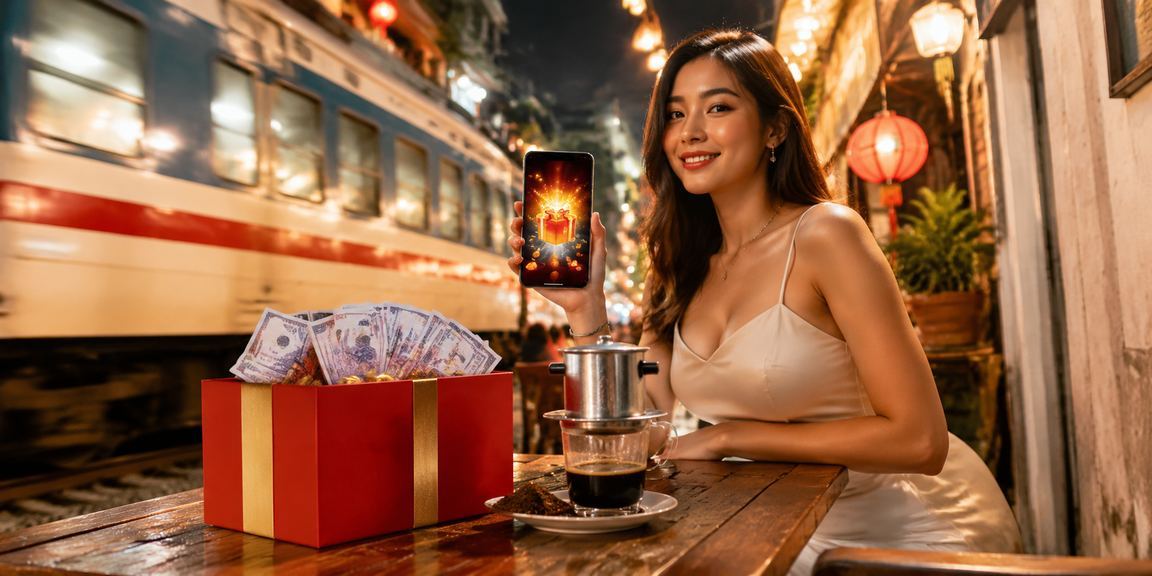 Người chơi đăng nhập 5480 trên điện thoại tại quán cà phê Hà Nội